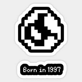 Born in 1997 #4 Sticker